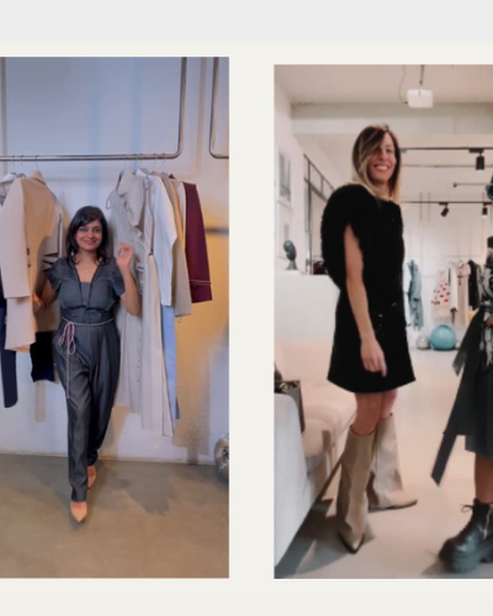 Tasha J Cole filming content with a gimbal — Lorna Media Creators