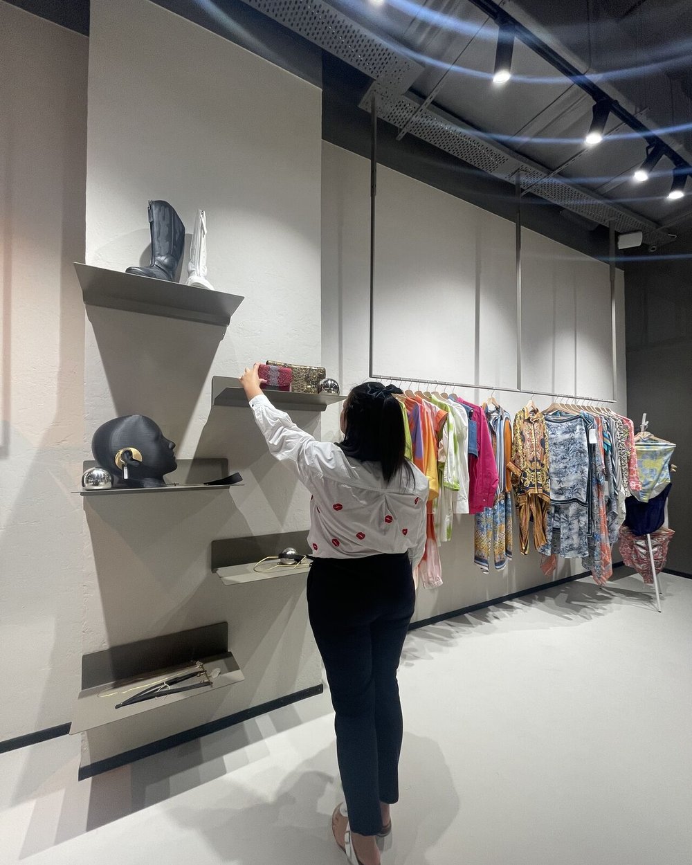Theory of Everything luxury retail concept, Hyderabad — store interior